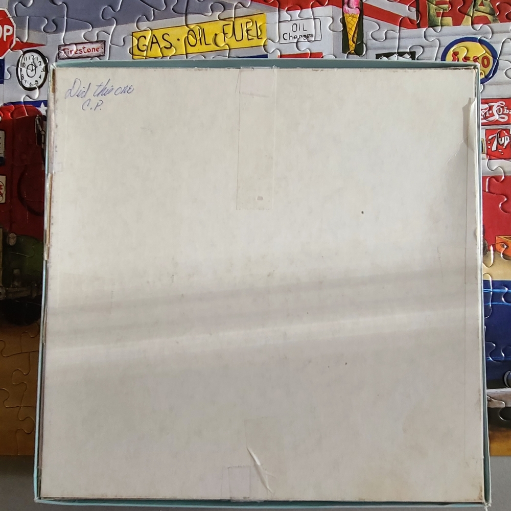Frank's Friendly Service Jigsaw Puzzle Vintage 1950's Gas Station Bits & Pieces - Picture 4 of 5